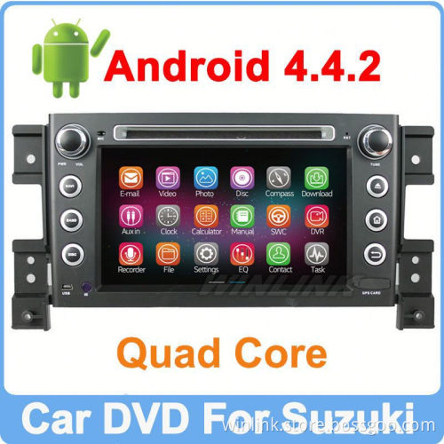 Ownice C200 New Quad Core Android 4.4.2 radio gps dvd suzuki grand vitara Cortex A9 1.6GHz Support DVR OBD